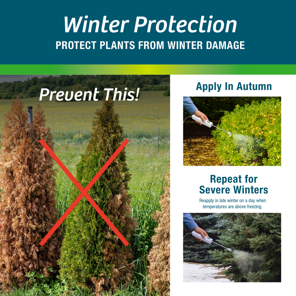 1 Gallon Electric Ready-to-Spray Bundle (128 oz) | Multi-Season Plant Protector