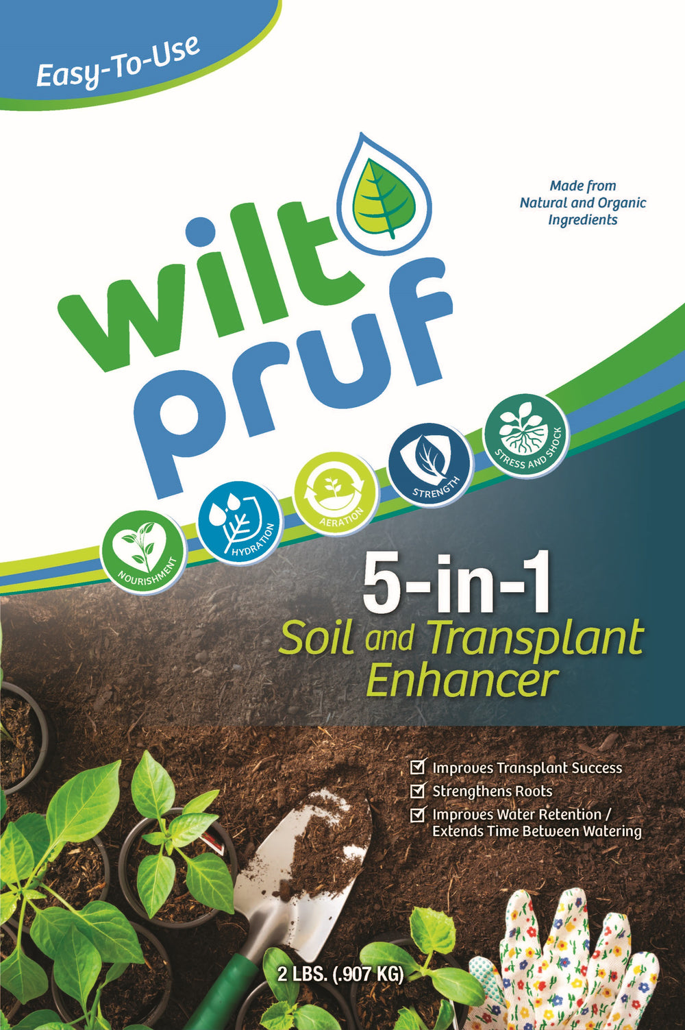 Wilt-Pruf 5-in-1 Soil and Transplant Enhancer (2 lb Bag)